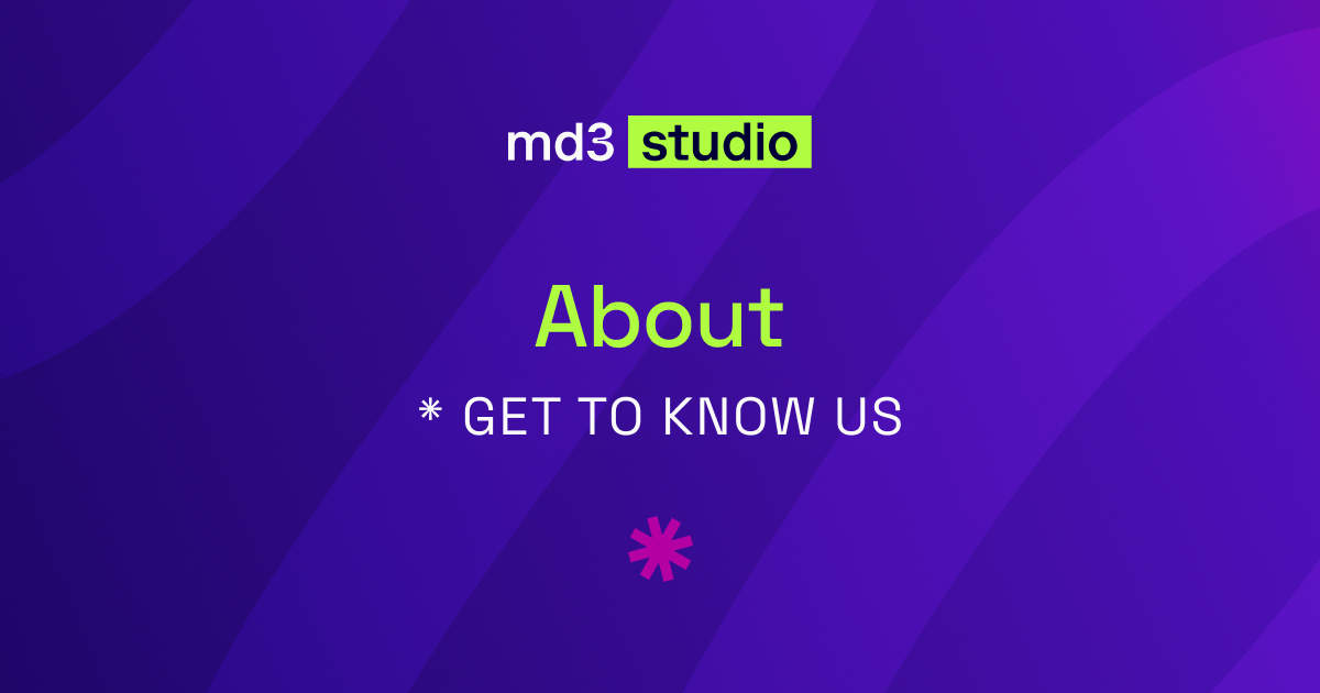 About - md3 studio - Creative Design, Web Solutions & Marketing Agency